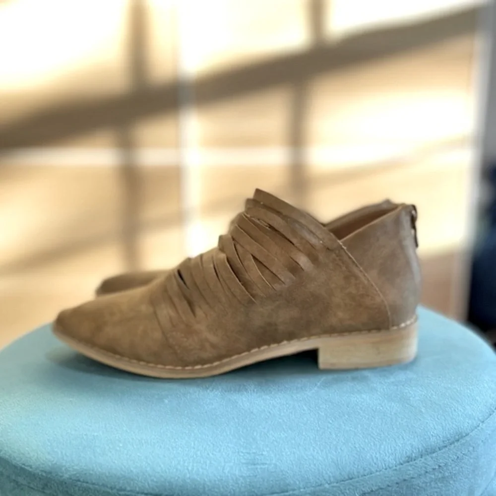 Free Soul Shredded Booties by Mi.iM